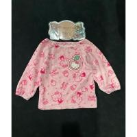 ราคา เสื้อสเวตเตอร์ เสื้อกันหนาวขนนุ่มพิมพ์ลาย Kitty ของเด็กมือสอง สีชมพู Size 80 งานป้ายของแท้ สภาพ 85 (26428314829)