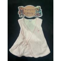 ราคา เสื้อผูกแขนสั้นของเด็กมือสอง สีขมพูอ่อน Size 60 แบรนด์ Mikihouse ของแท้ สภาพ 90 (27624500868)