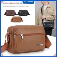 ราคา กระเป๋าสะพายไหล่หนังจระเข้สำหรับผู้ชาย Grandpa Business ความจุขนาดใหญ่ กระเป๋าเดินทางกลางแจ้งแบบพกพาได้ LuckServeX (41607729384)