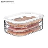 ราคา แฟชั่นกล้วย กล่องเก็บของในตู้เย็นสดพร้อมฝาปิดอาหารเกรดพลาสติกแช่แข็งครัวตู้เย็นกล่องเก็บพิเศษ เดลี่ ภาชนะเนื้อหุ้นใ (56700975995)