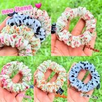 ราคา Scrunchie Garden ยางมัดผมลายดอกไม้ (40114809303)