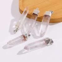 ราคา จี้ควอตซ์ใส สร้อยคอจุดควอตซ์ใส Energy Cleanser Spiritual Protection ที่ไม่ซ้ํากันผิดปกติรักษาเครื่องประดับของขวัญ (43301082765)