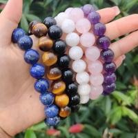 ราคา สร้อยข้อมือคริสตัลธรรมชาติ 6 มม 8 มม 10 มม 11 มม สร้อยข้อมือลูกปัดควอตซ์ผู้หญิงผู้ชาย Handmade อัญมณีรอบกําไลข้อมือ Unisex เครื่องประดับ (28667582199)