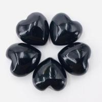 ราคา หินรูปร่างรักออบซิเดียนสีดำ รักหิน หินคริสตัลหัวใจธรรมชาติ (29102526331)