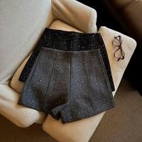 ราคา Milyfashion กางเกงขาสั้นเอวสูง กระชับรูปทรง ทรงเอคลาสสิก สำหรับฤดูฝนถึงหน้าหนาว ใส่ง่ายและขากว้าง (51900795460)