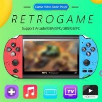 ราคา พร้อมส่งจากกทม เกมส์PSP มือถือเกมแบบพกพา PSP X7 PLUS เกมมือถือคอนโซล มือถือเกมแบบพกพาย้อนยุค MP5 Game consoles ต่อTVได้ (27631615807)