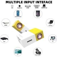 ราคา โปรเจคเตอร์ mini projector YG300 FHD1080P เชื่อมต่อกับมือถือได้ (23863060945)