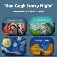 ราคา VAN GOGH S DREAM Earphone Cover for AirPods Pro 3 gen case TPU Earphone Case New for AirPods 4 Earphone Case Compatible with AirPods Pro case AirPods 2 gen case (26890535012)