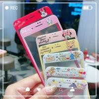 ราคา Mickey Mouse Frame Color HD ฟิล์มกระจกนิรภัยเหมาะสําหรับ iPhone 6 7 8 SE Plus พร้อมลวดลาย iPhone7Plus8P ฟิล์มการ์ตูนสีชมพูแบบเต็มหน้าจอ (43609413563)