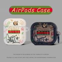 ราคา กราฟฟิตี Gucci เคสหูฟังสําหรับ AirPods4anc กรณีโปร่งใสหูฟังป้องกันกรณีสไตล์ใหม่สําหรับ AirPodsPro2 หูฟังป้องกันกรณีใช้งานร่วมกับ AirPodsPro กรณี AirPods2gen (42114336569)