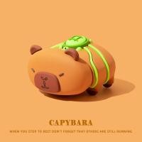 ราคา Turtle Riding Capybara for AirPods s4 case with pendant headphone protective case new for AirPods Pro2 headphone protective case compatible with AirPods Pro case AirPods s2gen case (43112137079)