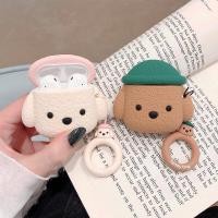 ราคา ใหม่ 2024 AirPods4 ซิลิโคนป้องกันกรณีสุนัขน่ารัก AirPods4ANC TPU หูฟังสําหรับ Apple AirPods Pro AirPodsPro AirPods2 gencase (40060044133)