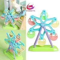ราคา Stanest สัตว์เลี้ยง Budgies Cage Feeder ของเล่นสําหรับนกหลายเสียงการฝึกอบรมล้อที่มีสีสันสําหรับนกขนาดเล็กสําหรับกรง De (28191261463)