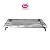 ราคา Stanest Stackable Cooling Rack สําหรับคุกกี้ขนมปังเค้ก Nonstick ถาดอบบาร์บีคิวบิสกิตผู้ถือปฏิบัติห้องครัว Gad (27522741719)