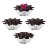 ราคา Stanest 4 ชิ้นแม่พิมพ์ทาร์ตไข่ขนาดเล็ก Tart Pans ขนาดเล็ก Cupcakes แม่พิมพ์เบเกอรี่ถ้วย Bakewares (40568025371)
