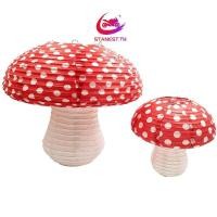 ราคา โคมไฟกระดาษ Stanest โคมไฟกระดาษโคมไฟตกแต่งโคมไฟกระดาษรูปเห็ด (40368025417)