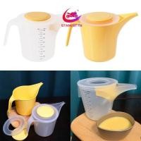 ราคา Stanest 1500ml พลาสติกเทถ้วยตวงเหยือกน้ําเหยือกพร้อม Splashs ฝาครอบและตัวกรองเหยือกวัดห้องครัว Acc (26969246811)