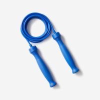 ราคา เชือกกระโดด Jump Rope with Rubber Handles 3 m Adjustable Length Vivid Blue DOMYOS (28504864635)