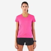 ราคา เสื้อวิ่งผู้หญิง เสื้อยืดใส่วิ่ง ระบายอากาศได้ดีผู้หญิง KALENJI Women s Running T Shirt Pink Run 100 (27943031057)