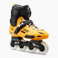 ราคา โรลเลอร์เบลด Roller Blade รองเท้าอินไลน์สเก็ตแบบฟรีไรด์ OXELO Adult Freeride Inline Skates MF500 Yellow (21201466647)