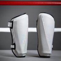 ราคา สนับแข้งสำหรับใส่ชกมวย สนับแข้งต่อยมวย สนับต่อยมวย OUTSHOCK 500 Ergo Boxing Shin Guard Grey (15842200939)