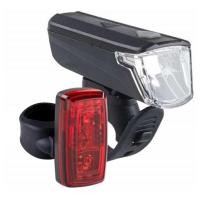 ราคา เซ็ทไฟหน้าไฟท้ายจักรยาน ชุดไฟหน้า ท้ายจักรยาน ไฟจักรยาน ELOPS ST 110 Front Rear Battery Powered LED Bike Light Set (15145619151)