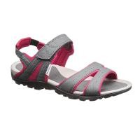ราคา รองเท้ารัดส้นผู้หญิง รองเท้ารัดส้น QUECHUA Women s walking sandals NH100 Grey Pink (12795568687)