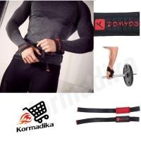 ราคา ผ้าพันข้อมือ ผ้าพันข้อมือยกน้ำหนัก ผ้าพันข้อมือเล่นเวท Pull Up Deadlift Pull Strap (2717557156)