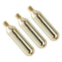 ราคา ขวดแก๊ส สำหรับเติมลมจักรยาน แก๊สเติมลม จักรยาน มอเตอร์ไซค์ ขวด CO2 ขนาด 16 ก แพ็ค3 RIVERSIDE CO2 Cartridge Tri Pack 16g (21841747063)