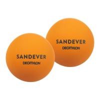 ราคา ลูกเทนนิสชายหาด ลูกเทนนิส SANDEVER Beach Tennis Ball BTB 100 Twin Pack Orange (12994802478)