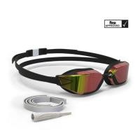 ราคา ฟรีกล่องใส่แว่น สีดำ แดง เลนส์สะท้อนแสง แว่นตาว่ายน้ำ SWIMMING GOGGLES BFAST MIRROR LENS BLACK รุ่น 900 B FAST (2828773227)
