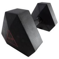 ราคา ดัมเบลล์ ดัมเบลล์ ผู้หญิง ดัมเบลล์หกเหลี่ยม DOMYOS Hex Dumbbell 22 5 Kg ดัมเบล ดัมเบลหกเหลี่ยม Single Dumbbell (10722403565)