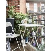 ราคา เก้าอี้ ทอร์พาเรอ โต๊ะ โต๊ะพับได้ เก้าอี้พับได้ TORPARÖ Table white foldable 70x42 cm Chair foldable (14906469922)