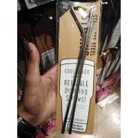 ราคา หลอดดูดน้ำ หลอดดูดน้ำแก้วเยติ Stainless Steel Straws หลอดตรง หลอดงอ แปรงทำความสะอาด Like Way (7143094722)