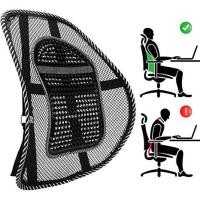 ราคา แผ่นรองแก้ปวดหลัง Car seat support message Car Seat Back Support แผ่นรองหลัง ตาข่าย เพื่อสุขภาพ บรรเทาอาการปวดเมื่อยหลัง (7936539019)