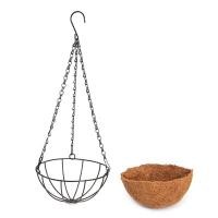 ราคา กระถางแขวนต้นไม้ กระถางต้นไม้ กระถางแขวนขุยมะพร้าว Hanging Coconut Vegetable Flower Pot Basket Liners Planter (7557211008)