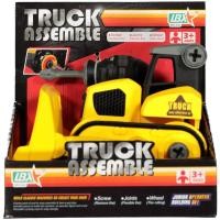 ราคา รถไถดิน รถแม็คโคร รถบรรทุก รถไถเด็กเล่น มีไขควง แยกชิ้นส่วนได้ Truck Assemble Construction Truck Vehicle Toy ของเล่น (5239592057)