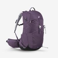 ราคา เป้เดินป่า กระเป๋าสะพาย กระเป๋า เดินทาง เป้ สีม่วง QUECHUA 25 L Ventilated Hiking Backpack MH500 Purple (40069040245)