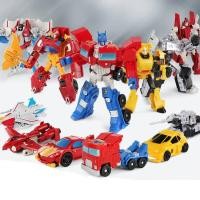 ราคา ชุดหุ่นยนต์รถแปลงร่าง Transformer Model หุ่นยนต์แปลงร่าง Transformer หุ่นยนต์ Cool Style Commander Warrior Set ของเล่น (9011201367)