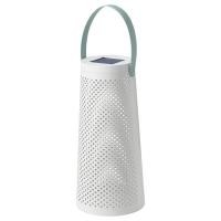 ราคา โคมไฟพลังแสงอาทิตย์ โคมไฟ SOLVINDEN LED solar powered floor lamp cone shaped 45cm ซูลวินเดน โคมไฟตั้งพื้น LED 45cm (4981442232)