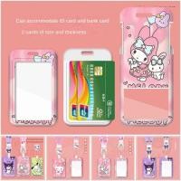 ราคา Livehouseey Sanrio Card Cases Hello Kitty Kuromi Melody ที่แขวนบัตรแบบคล้องคอ ซองใส่บัตรรถบัสอาหารเด็กอนุบาล ซองใส่บัตรประจำตัวเด็ก ปกอนิเมะ ของขวัญสุดน่ารัก (29123697032)