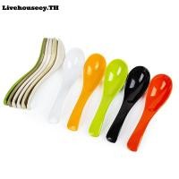 ราคา Livehouseey สินค้าพร้อมส่ง ช้อนเมลามีนสี ช้อนซุปพลาสติก ช้อนข้าวขนาดเล็ก ช้อนพอร์ซเลนเทียม ช้อนซุป ช้อนราเม็ง (51701260802)