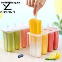 ราคา Livehouseey แม่พิมพ์ทำไอศกรีม 4 ช่องพร้อมฝาปิด พลาสติก PP สำหรับทำไอศกรีม DIY ทำน้ำผลไม้ (42172797298)