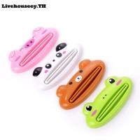 ราคา Livehouseey เครื่องบีบยาสีฟันแบบม้วน เครื่องบีบยาสีฟันแบบอัดรีดเชิงปริมาณ ที่วางยาสีฟัน เครื่องบีบยาสีฟันแบบใช้งานง่าย เครื่องบีบยาสีฟัน เครื่องบีบยาสีฟันรูปการ์ตูน (28857849442)