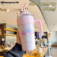 ราคา Livehouseey 860 มล Sanrio แก้วเก็บความเย็นสแตนเลสลายการ์ตูน Kuromi ความจุขนาดใหญ่ แก้วน้ำอเนกประสงค์สำหรับเด็ก แก้วน้ำพกพา (44323608014)