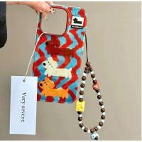 ราคา ห่วงโซ่ลายการ์ตูนขายดีเหมาะสําหรับ iPhone16promax Apple 14 เคสโทรศัพท์ 1513 คู่ 5XKI (42675004737)