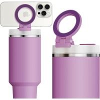 ราคา สําหรับสแตนลีย์ ถ้วยที่วางโทรศัพท์กับที่วางโทรศัพท์แม่เหล็กสําหรับ คนเคencher H2 0 FlowState Tumbler ขาตั้งพับได้ขวดน้ําสําหรับ Stanley ถ้วยอุปกรณ์เสริมแฮนด์ฟรีสําหรับโทรศัพท์ทุ (27024292325)