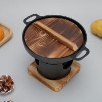 ราคา กระทะย่างบาร์บีคิวเกาหลีขนาดเล็กแบบไม่ติดขนาดกะทัดรัดพร้อมฝาปิด ไร้ควันอลูมิเนียมล้างมือเท่านั้น เหมาะสําหรับย่างเสิร์ฟเดี่ยวและทําอาหารหม้อไฟดีไซน์มีสไตล์ส (49451146221)