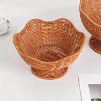 ราคา ตะกร้าเก็บของแบบวางซ้อนกันได้สไตล์โบราณออแกไนเซอร์อเนกประสงค์สําหรับห้องนั่งเล่น เปิดด้านบนแสดง1ชิ้น (43664525289)