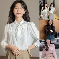 ราคา เสื้อทำงานแขนยาว แบบน่ารักมากๆ (26191009154)